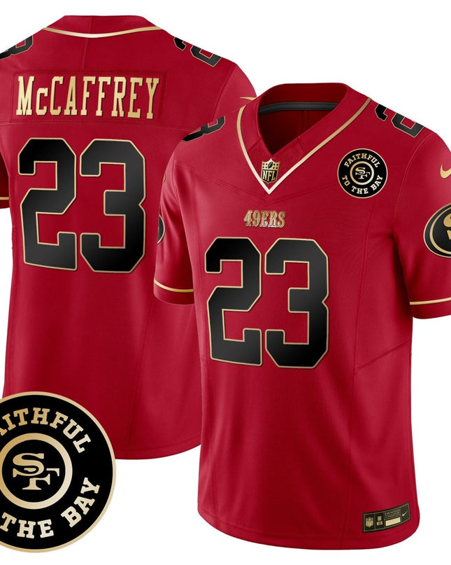 Men's 49ers Faithful To The Bay Patch Vapor Limited Jersey - All Stitched SF49_KDZ - KINDOZY