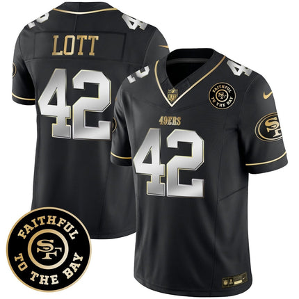 Men's 49ers Faithful To The Bay Patch Vapor Limited Jersey - All Stitched SF49_KDZ - KINDOZY