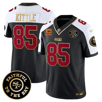 Men's 49ers Faithful To The Bay Patch Vapor Limited Jersey - All Stitched SF49_KDZ - KINDOZY