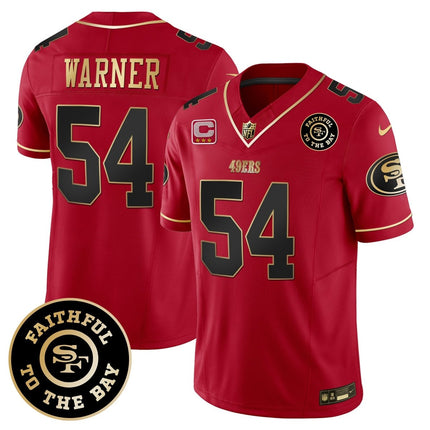 Men's 49ers Faithful To The Bay Patch Vapor Limited Jersey - All Stitched SF49_KDZ - KINDOZY