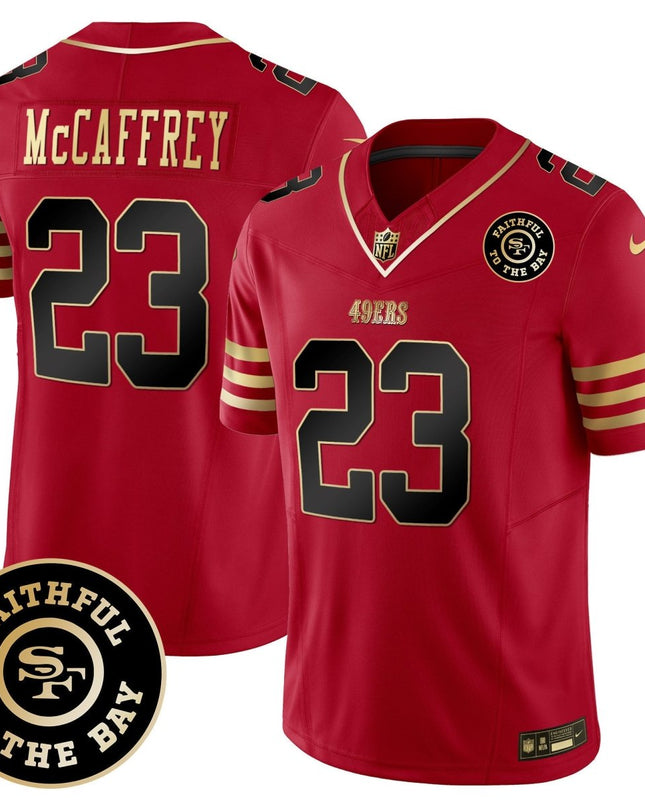 Men's 49ers Faithful To The Bay Patch Vapor Limited Jersey - All Stitched SF49_KDZ - KINDOZY