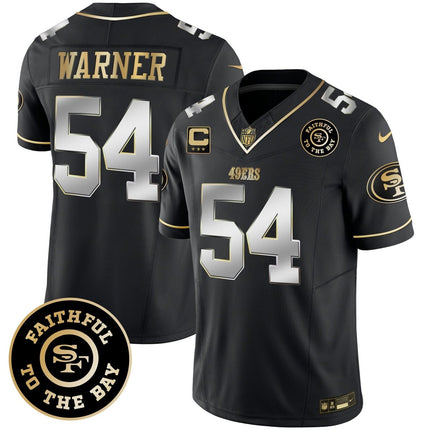 Men's 49ers Faithful To The Bay Patch Vapor Limited Jersey - All Stitched SF49_KDZ - KINDOZY