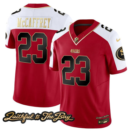 Men's 49ers Faithful To The Bay Patch Vapor Limited Jersey V3 - All Stitched SF49_KDZ - KINDOZY