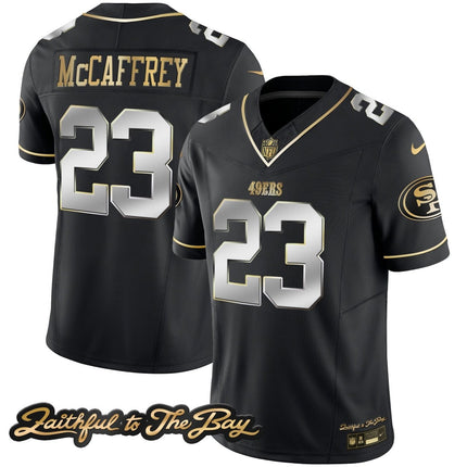 Men's 49ers Faithful To The Bay Patch Vapor Limited Jersey V3 - All Stitched SF49_KDZ - KINDOZY