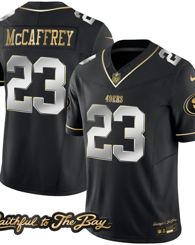 Men's 49ers Faithful To The Bay Patch Vapor Limited Jersey V3 - All Stitched SF49_KDZ - KINDOZY