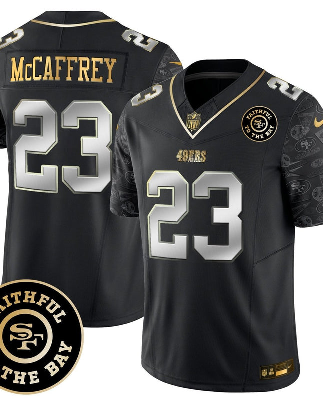 Men's 49ers Pattern Style Vapor Limited Jersey - All Stitched SF49_KDZ - KINDOZY