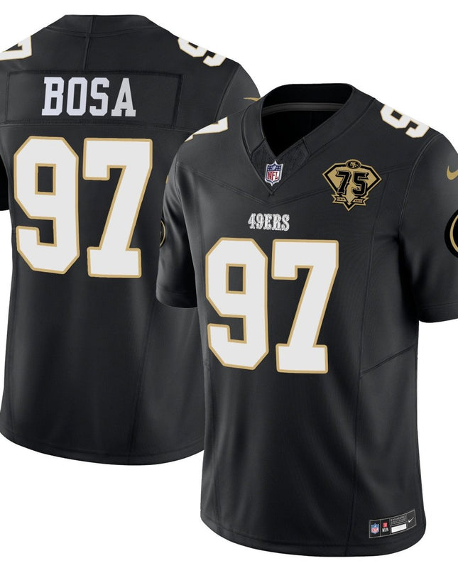Men's 49ers Special Vapor Limited Jersey - All Stitched SF49_KDZ - KINDOZY