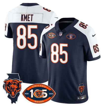 Men's Bears 1920 - 2025 The Bears Vapor Limited Jersey - All Stitched CHIBEA_KDZ - KINDOZY