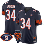 Navy / Walter Payton / S
