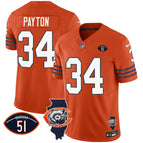 Orange / Walter Payton / S
