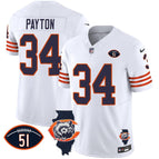 White / Walter Payton / S