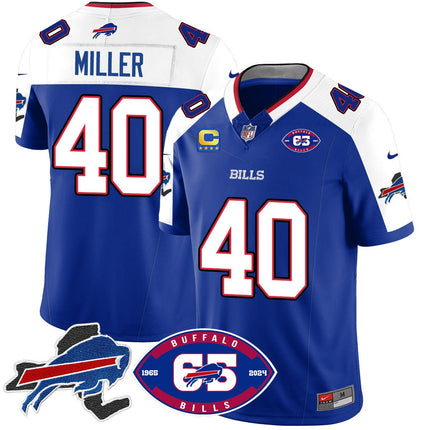 Men's Bills 1959 - 2024 - The Bills Jersey - All Stitched BUF_KDZ - KINDOZY