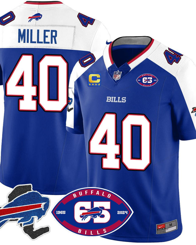 Men's Bills 1959 - 2024 - The Bills Jersey - All Stitched BUF_KDZ - KINDOZY