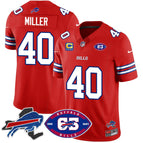 Von Miller - 40 / Red / S