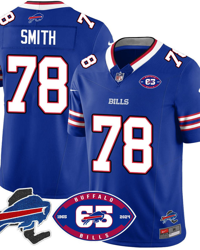 Men's Bills 1959 - 2024 - The Bills Jersey - All Stitched BUF_KDZ - KINDOZY