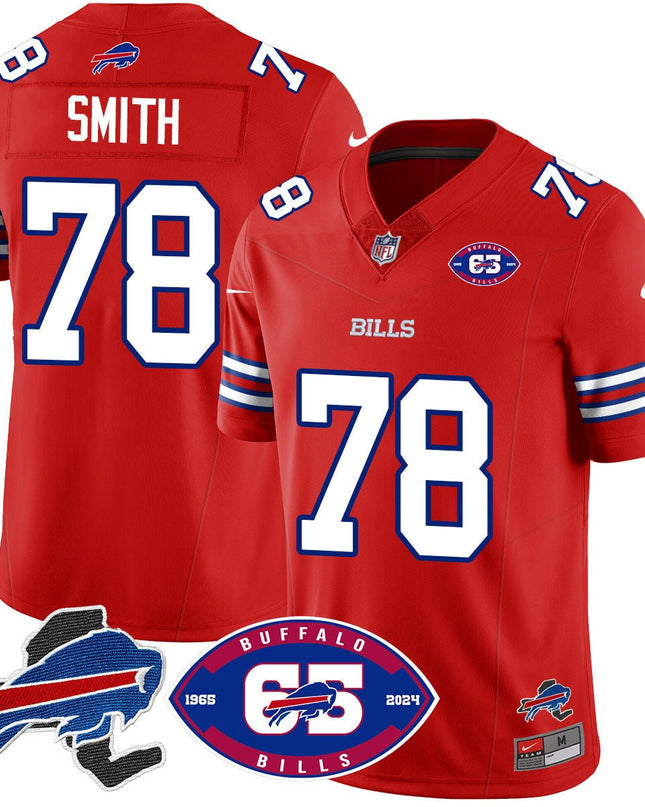 Men's Bills 1959 - 2024 - The Bills Jersey - All Stitched BUF_KDZ - KINDOZY