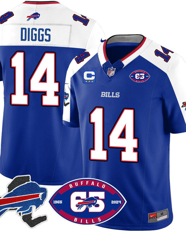 Men's Bills 1959 - 2024 - The Bills Jersey - All Stitched BUF_KDZ - KINDOZY