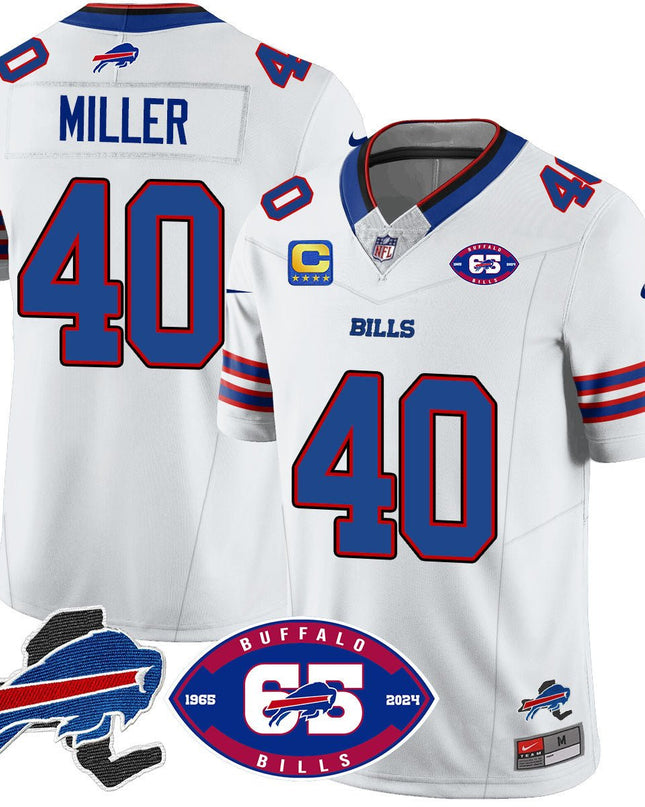 Men's Bills 1959 - 2024 - The Bills Jersey - All Stitched BUF_KDZ - KINDOZY