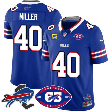 Men's Bills 1959 - 2024 - The Bills Jersey - All Stitched BUF_KDZ - KINDOZY