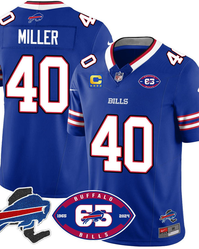 Men's Bills 1959 - 2024 - The Bills Jersey - All Stitched BUF_KDZ - KINDOZY