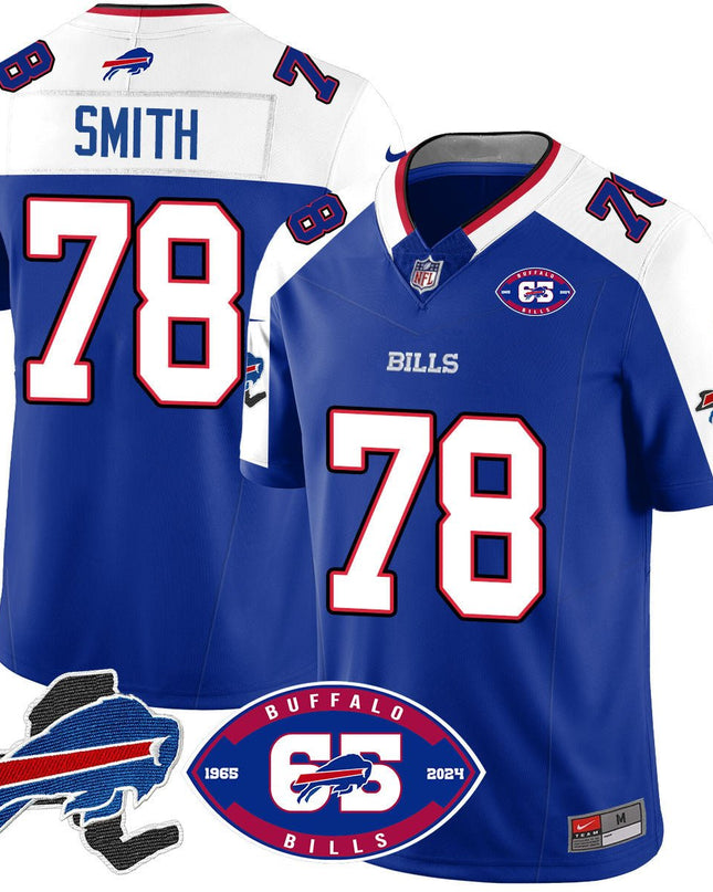 Men's Bills 1959 - 2024 - The Bills Jersey - All Stitched BUF_KDZ - KINDOZY