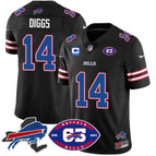 Stefon Diggs - 14 / Black / S