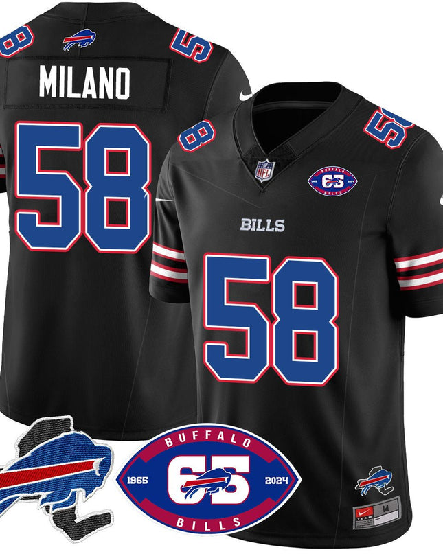Men's Bills 1959 - 2024 - The Bills Jersey - All Stitched BUF_KDZ - KINDOZY