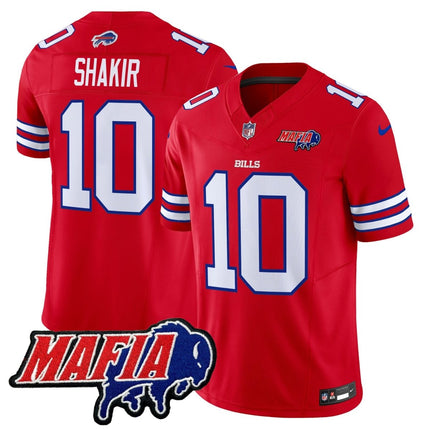 Men's Buffalo Bills 2025 Bills Mafia Patch Vapor Limited Jersey - All Stitched BUF_KDZ - KINDOZY