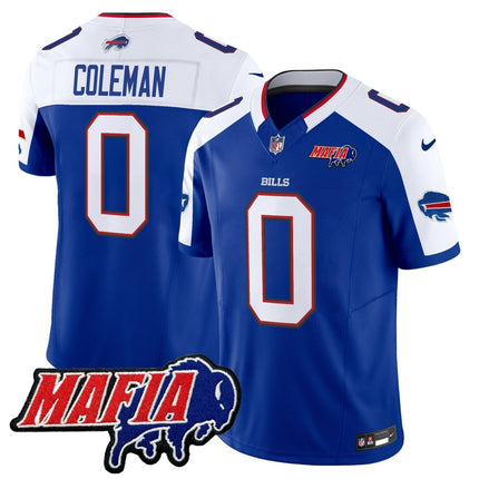 Men's Buffalo Bills 2025 Bills Mafia Patch Vapor Limited Jersey - All Stitched BUF_KDZ - KINDOZY