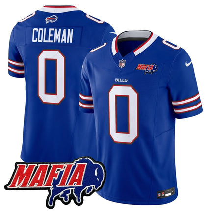 Men's Buffalo Bills 2025 Bills Mafia Patch Vapor Limited Jersey - All Stitched BUF_KDZ - KINDOZY
