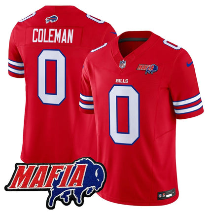 Men's Buffalo Bills 2025 Bills Mafia Patch Vapor Limited Jersey - All Stitched BUF_KDZ - KINDOZY