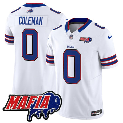Men's Buffalo Bills 2025 Bills Mafia Patch Vapor Limited Jersey - All Stitched BUF_KDZ - KINDOZY