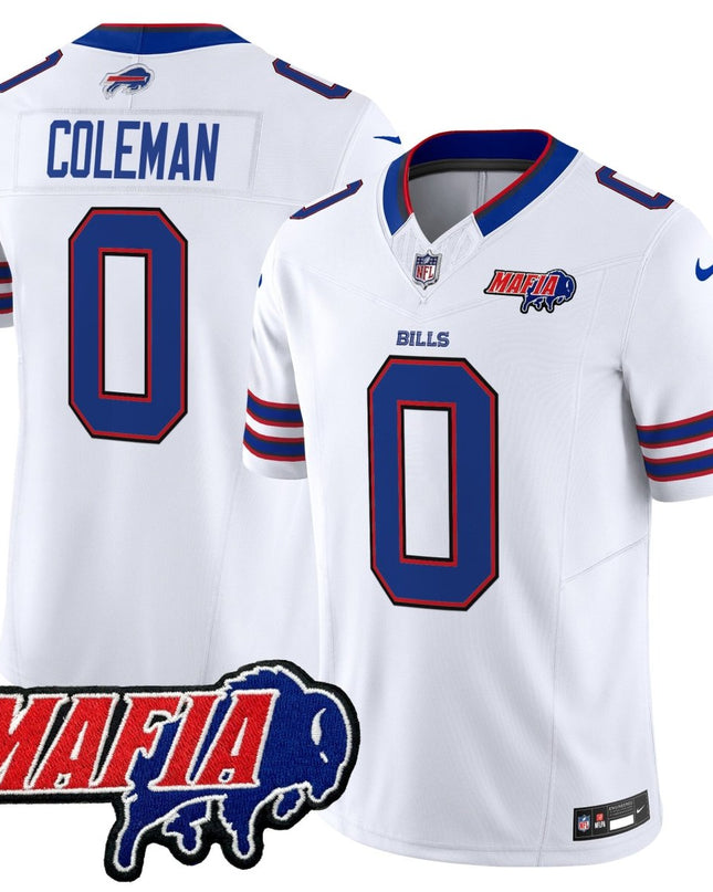 Men's Buffalo Bills 2025 Bills Mafia Patch Vapor Limited Jersey - All Stitched BUF_KDZ - KINDOZY