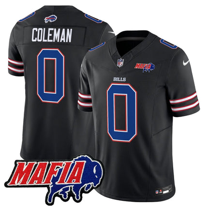 Men's Buffalo Bills 2025 Bills Mafia Patch Vapor Limited Jersey - All Stitched BUF_KDZ - KINDOZY