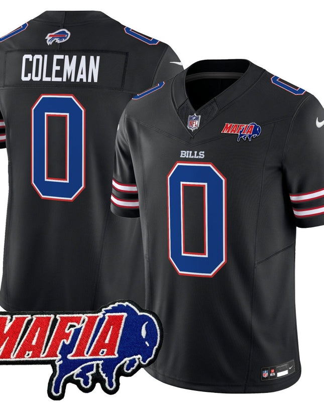 Men's Buffalo Bills 2025 Bills Mafia Patch Vapor Limited Jersey - All Stitched BUF_KDZ - KINDOZY