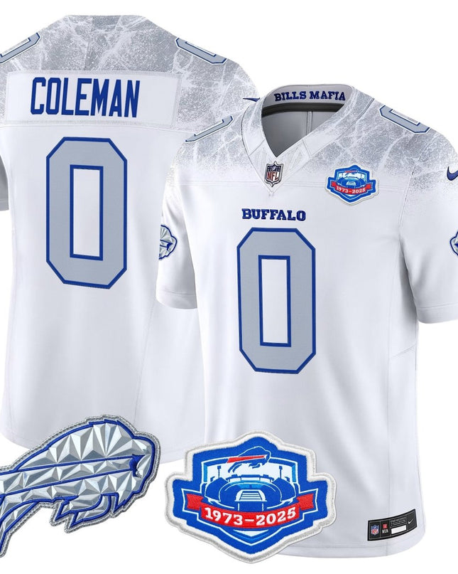 Men's Buffalo Bills 2025 "Rivalries" Vapor Limited Jersey - Farewell Season Patch - All Stitched BUF_KDZ - KINDOZY