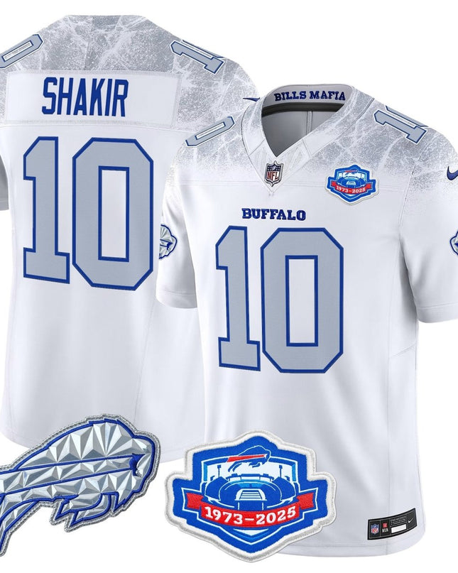 Men's Buffalo Bills 2025 "Rivalries" Vapor Limited Jersey - Farewell Season Patch - All Stitched BUF_KDZ - KINDOZY