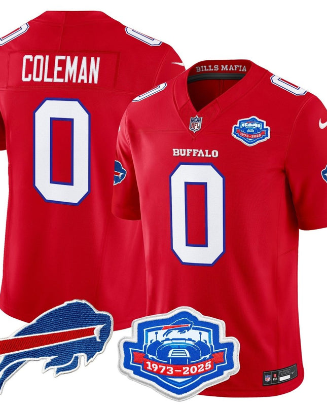 Men's Buffalo Bills 2025 "Rivalries" Vapor Limited Jersey - Farewell Season Patch - All Stitched BUF_KDZ - KINDOZY