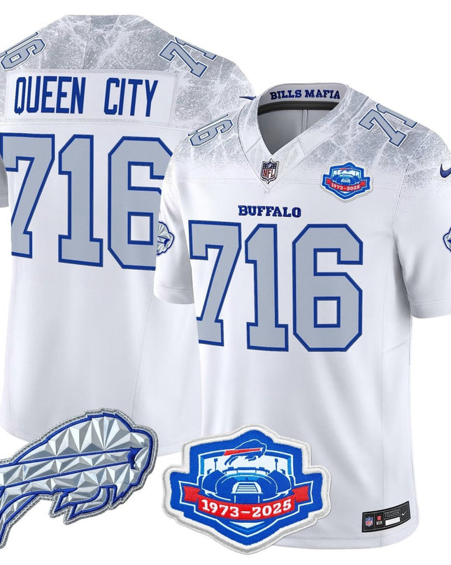 Men's Buffalo Bills 2025 "Rivalries" Vapor Limited Jersey - Farewell Season Patch - All Stitched BUF_KDZ - KINDOZY