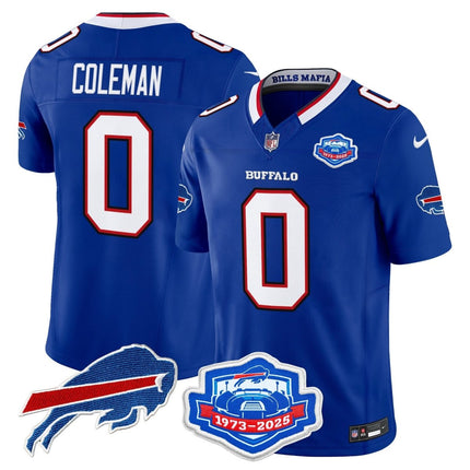 Men's Buffalo Bills 2025 "Rivalries" Vapor Limited Jersey - Farewell Season Patch - All Stitched BUF_KDZ - KINDOZY
