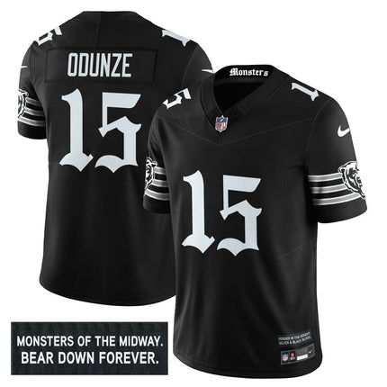 Men's Chicago Bears 'Gothic Monsters Edition' Vapor Limited Jersey - All Stitched CHIBEA_KDZ - KINDOZY
