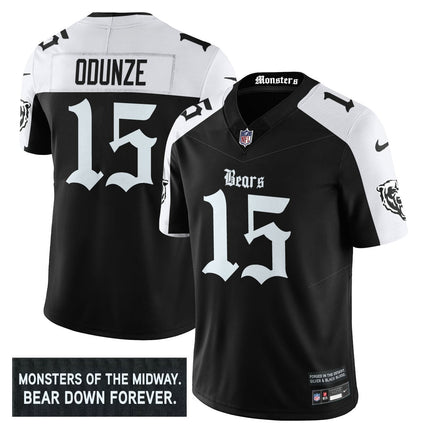 Men's Chicago Bears 'Gothic Monsters Edition' Vapor Limited Jersey - All Stitched CHIBEA_KDZ - KINDOZY