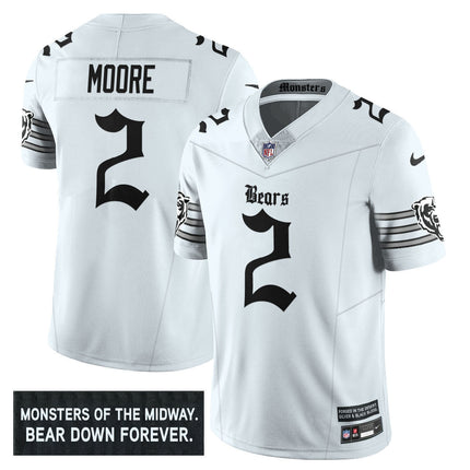 Men's Chicago Bears 'Gothic Monsters Edition' Vapor Limited Jersey - All Stitched CHIBEA_KDZ - KINDOZY