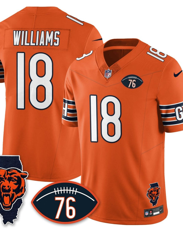 Men's Chicago Bears Honor Steve McMichael Jersey - All Stitched CHIBEA_KDZ - KINDOZY