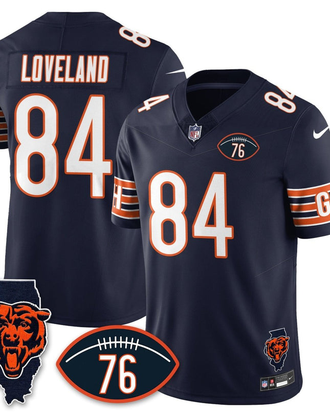 Men's Chicago Bears Honor Steve McMichael Jersey - All Stitched CHIBEA_KDZ - KINDOZY