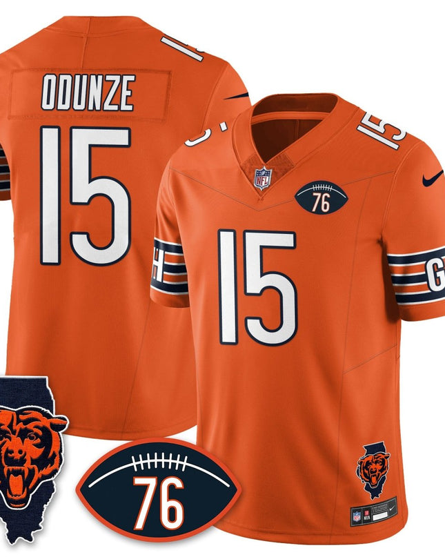 Men's Chicago Bears Honor Steve McMichael Jersey - All Stitched CHIBEA_KDZ - KINDOZY