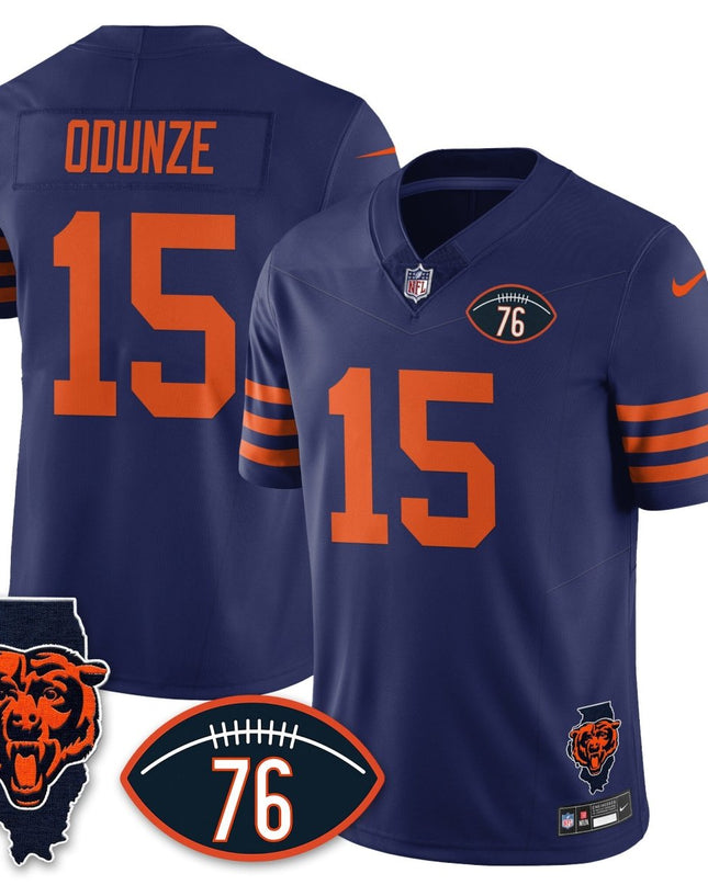 Men's Chicago Bears Honor Steve McMichael Jersey - All Stitched CHIBEA_KDZ - KINDOZY