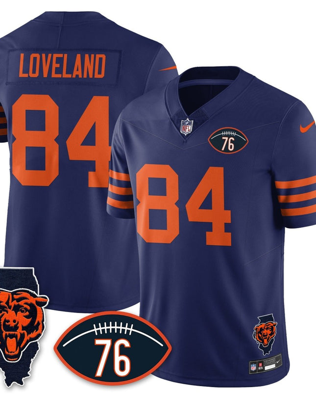 Men's Chicago Bears Honor Steve McMichael Jersey - All Stitched CHIBEA_KDZ - KINDOZY