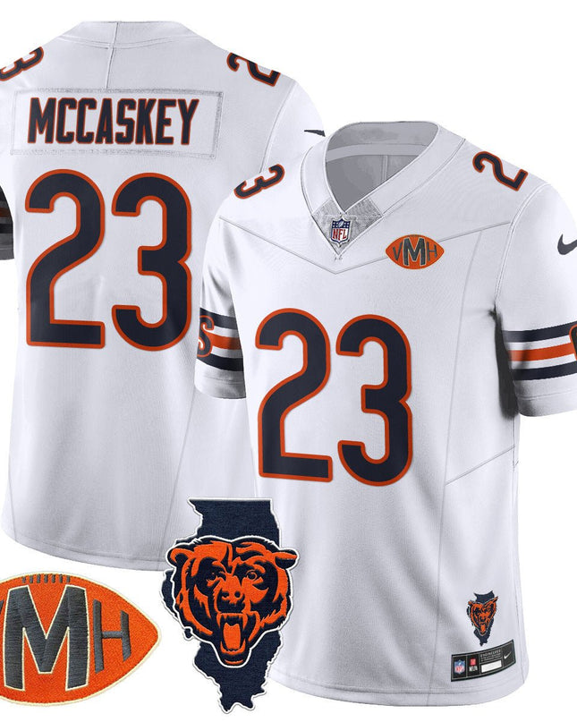 Men's Chicago Bears Honor Virginia Halas McCaskey Jersey - All Stitched CHIBEA_KDZ - KINDOZY