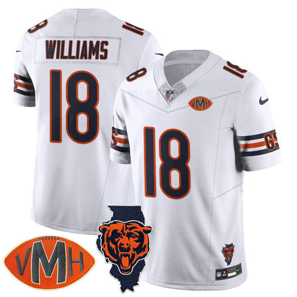 Men's Chicago Bears Honor Virginia Halas McCaskey Jersey - All Stitched CHIBEA_KDZ - KINDOZY